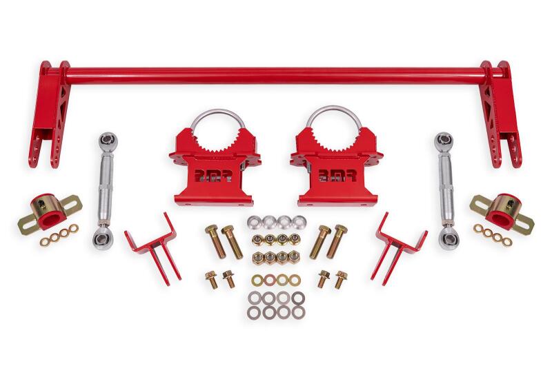 BMR Suspension BMR 79-04 Ford Mustang 1.25in Rear Weld-on Anti-roll Bar Kit - Hollow - Red ARB730R