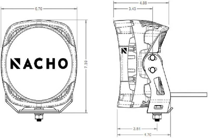 ARB Nacho Grande SAE J581 High Beam PM661
