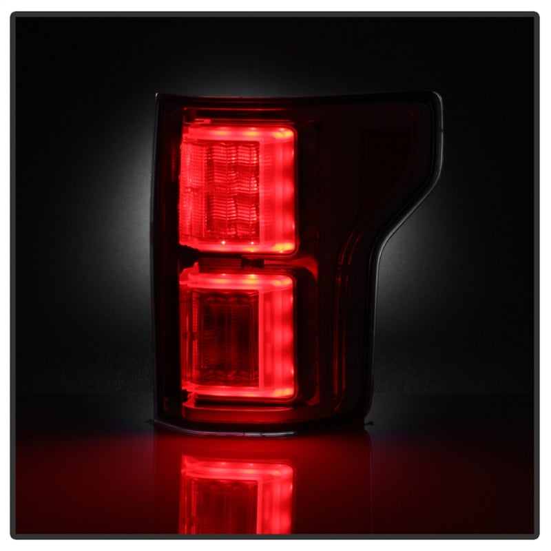 Spyder 18-19 Ford F-150 (W/O Blind Spot Sensor) LED Tail Lights - Chrome (ALT-YD-FF15018-LED-C) 5085658