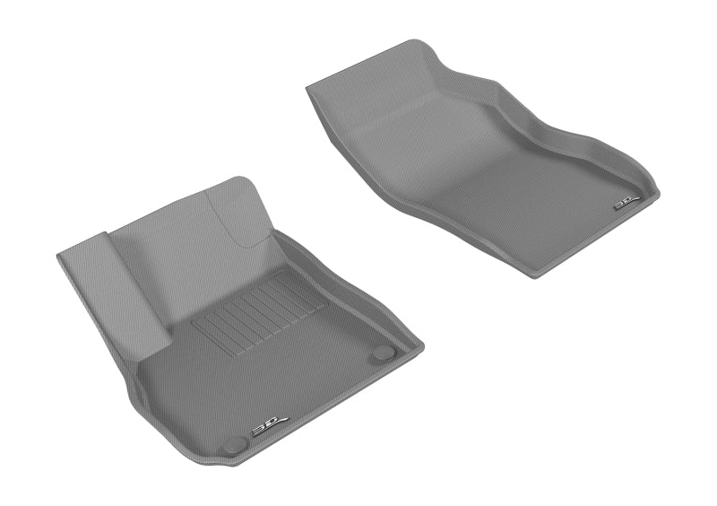 3D MAXpider 2017-2019 Buick Lacrosse Kagu 1st Row Floormat - Gray L1BC03311501