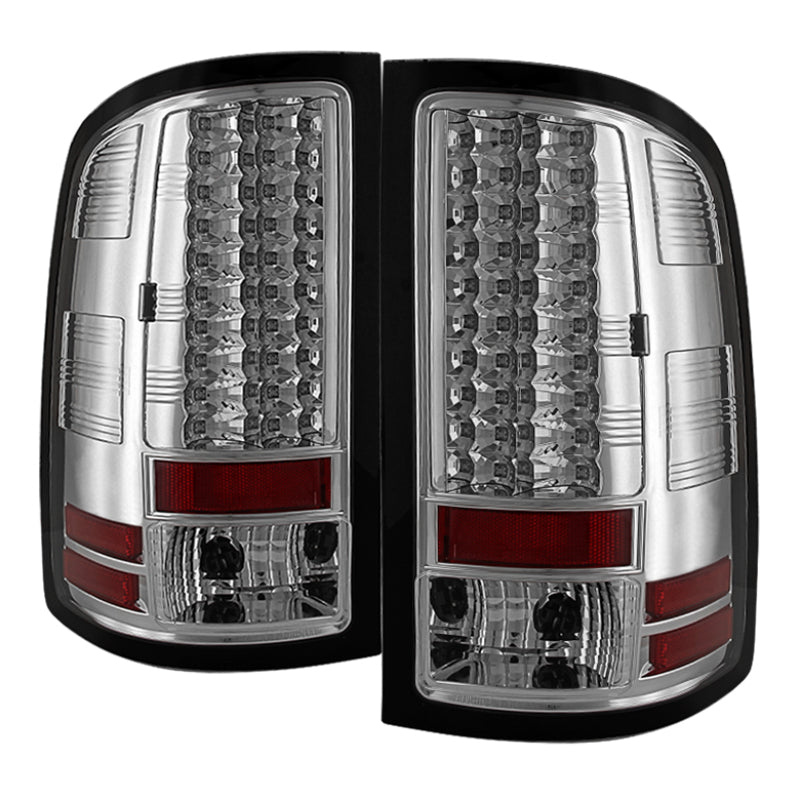 Spyder GMC Sierra 07-13 (Not fit 3500 Dually 4 Rear Wheels)LED Tail Lights Chrome ALT-YD-GS07-LED-C 5014931