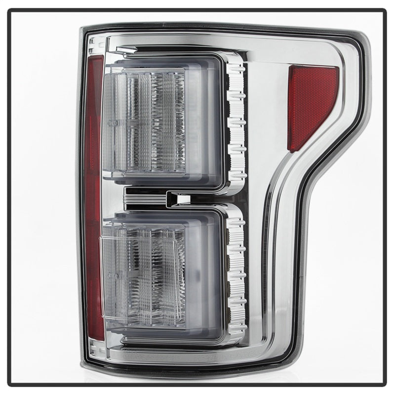 Spyder 18-19 Ford F-150 (W/O Blind Spot Sensor) LED Tail Lights - Chrome (ALT-YD-FF15018-LED-C) 5085658