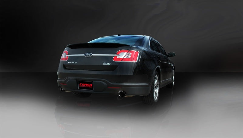 Corsa Performance 10-13 Ford Taurus SHO 3.5L V6 Turbo Sport Cat-Back Exhaust w/ Dual 4in