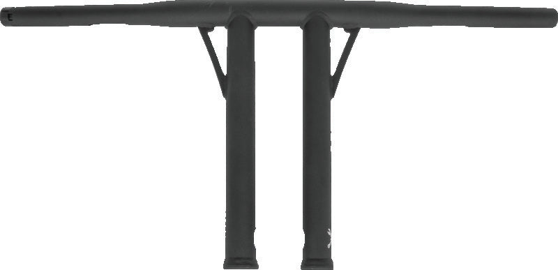 Burly Brand Folsom Bar 12in - Matte Black B12-5505TB