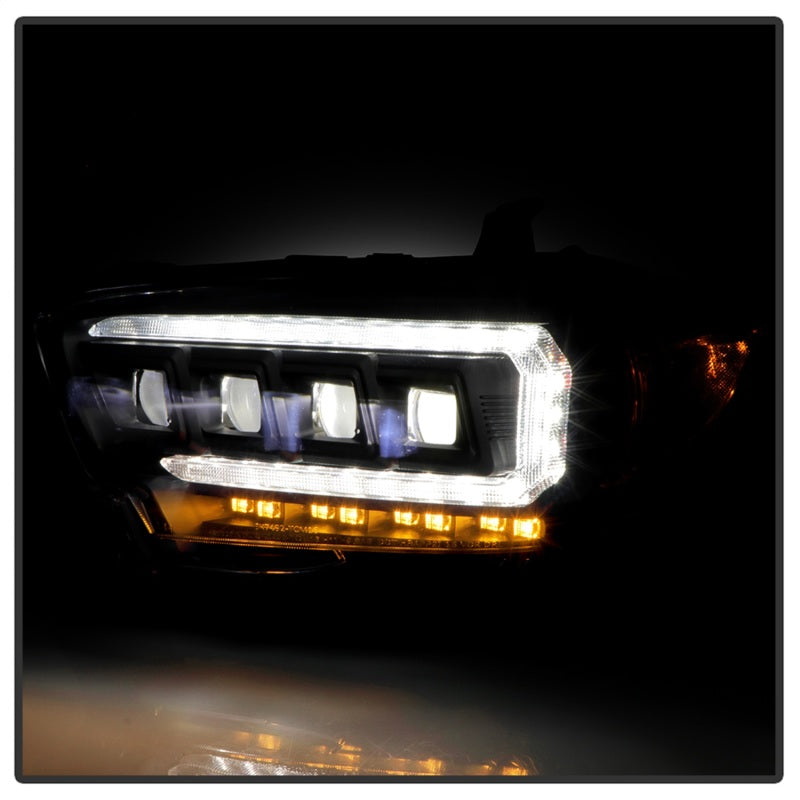 Spyder 16-20 Toyota Tacoma LED Model Only High-Power LED Headlights - Black PRO-YD-TT16LEDAP-BK 5088390