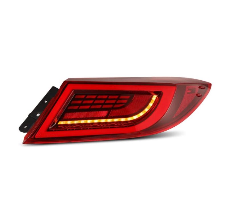 AlphaRex 22-24 Toyota GR86 LUXX LED Taillights Vivid Red 675030 *Discontinued