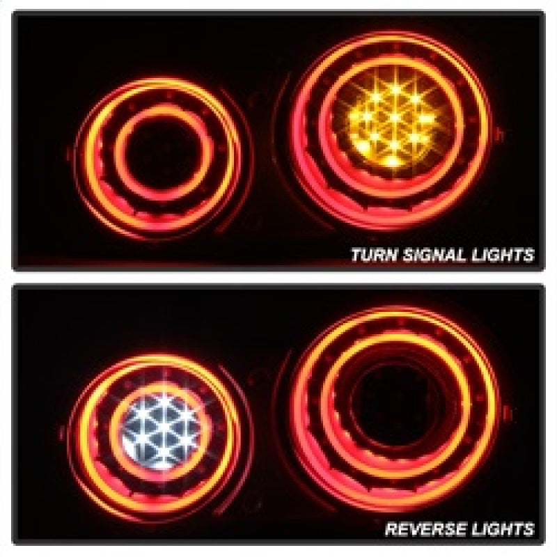 Spyder 09-15 Nissan GTR LED Tail Lights Black ALT-YD-NGTR09-LED-BK 5083265