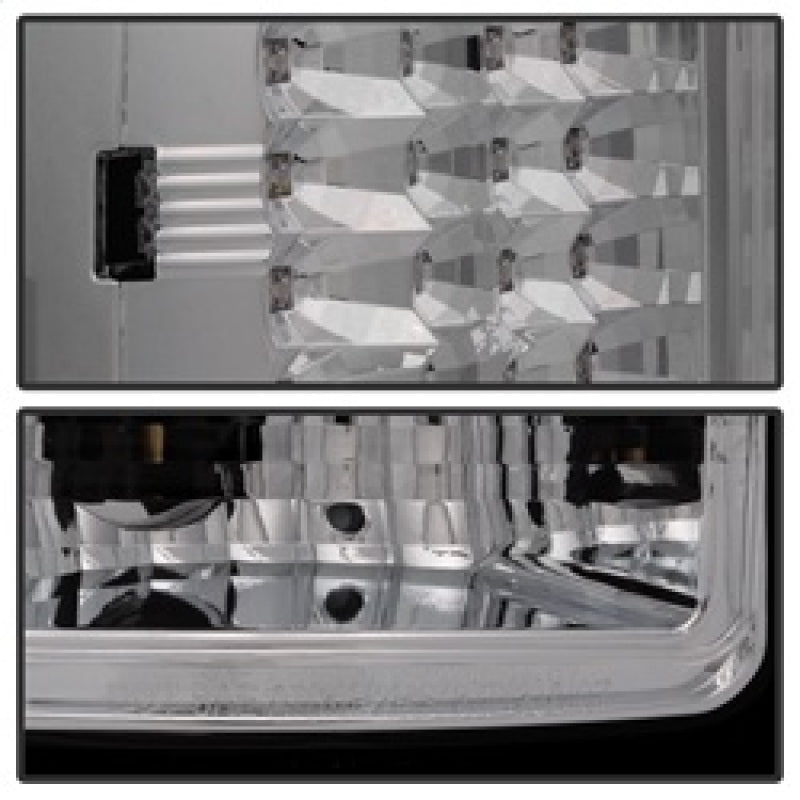 Spyder GMC Sierra 07-13 (Not fit 3500 Dually 4 Rear Wheels)LED Tail Lights Chrome ALT-YD-GS07-LED-C 5014931