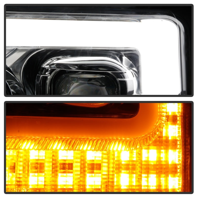 Spyder Ford F-250/F-350/F450 Super Duty 17-18 Projector Headlights Chrome PRO-YD-FS17-SBSEQ-C 5086273