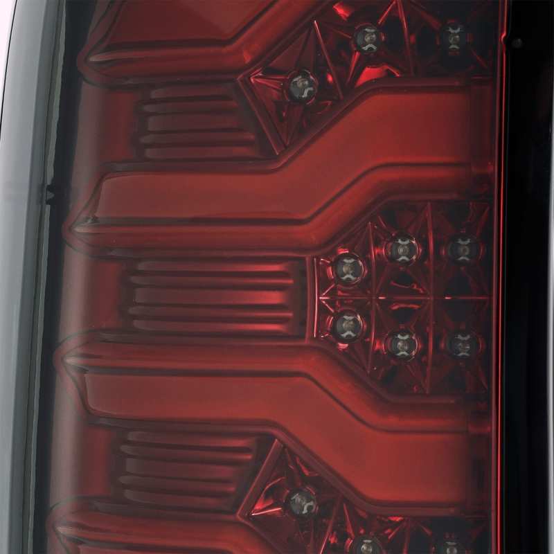 AlphaRex 14-18 Chevrolet Silverado 1500 PRO-Series LED Tail Lights Red Smoke 620020 *Discontinued