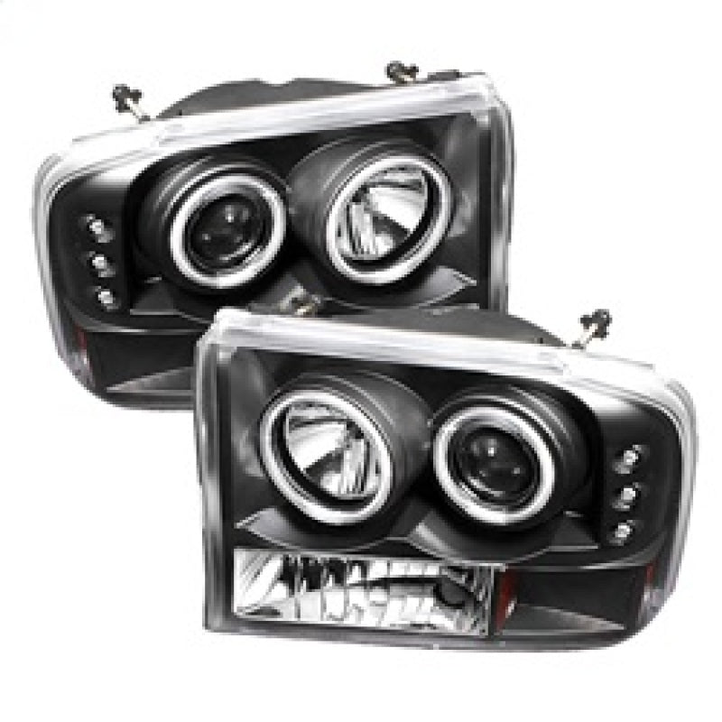 Spyder Ford F250 Super Duty 99-04 Projector Version 2 CCFL Halo LED Blk PRO-YD-FF25099-1P-G2-CCFL-BK 5030122