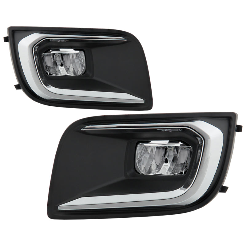 Spyder Toyota Sequoia 2018-2020 OEM Style LED Fog Lights w/OEM Fit Switch - Clear 5087140