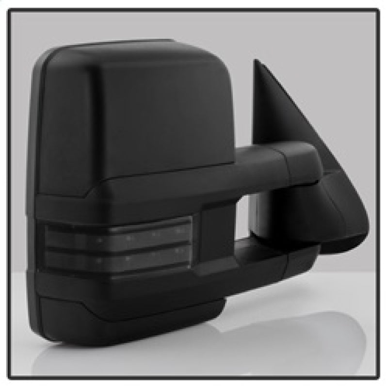 SPYDER xTune Chevy Silverado 03-06 G2 Heated Smoke LED Signal Telescoping Mirrors MIR-CS03S-G2-PWH-SM-SET 9936715