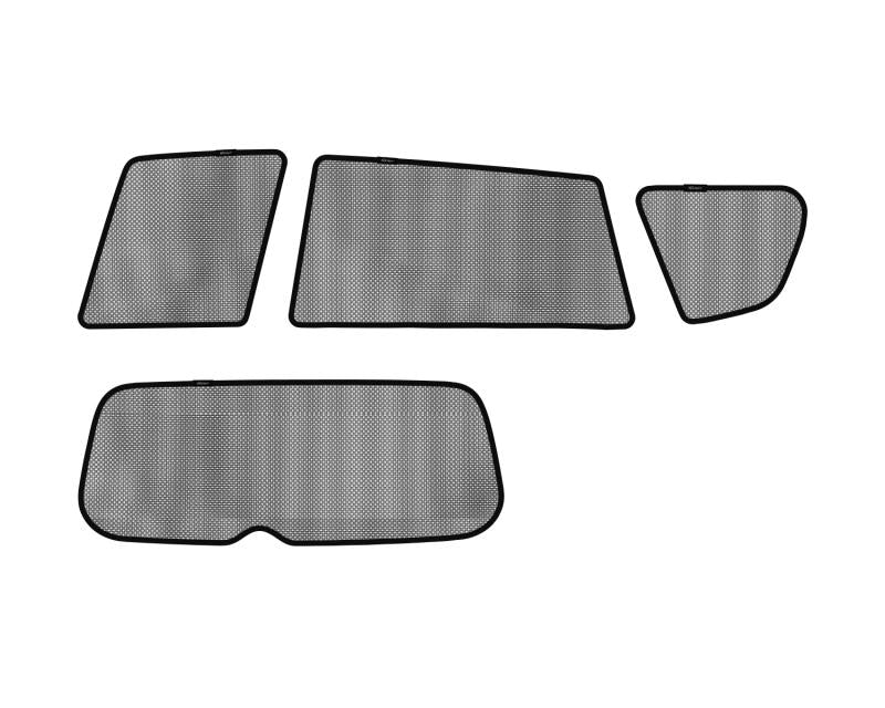 3D MAXpider 2006-2012 Toyota RAV4 Black Sun Shades - Complete Set S1TY0230