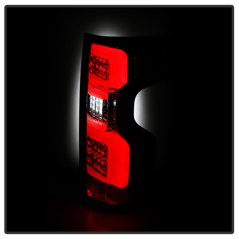Spyder Chevy Silverado 19-20 LED Tail Light Chrome ALT-YD-CS19HAL-C 5087263