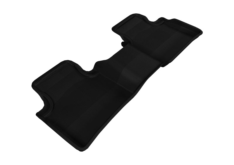 3D MAXpider 2009-2014 Nissan Maxima Kagu 2nd Row Floormats - Black L1NS03021509