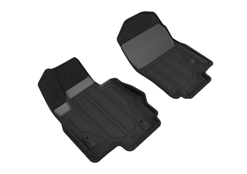 3D MAXpider 20-21 Mercedes-Benz GLE/GLS-Class Elegant Hybrid 1st Row Floormat - Black SLMB11814709