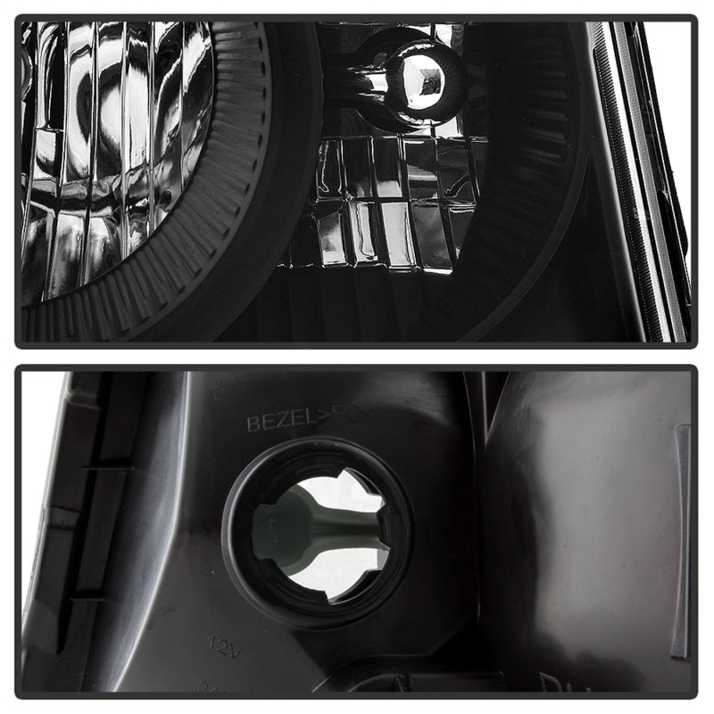 SPYDER xTune 07-09 Dodge Durango OEM Style Headlights - Black (HD-JH-DDU07-AM-BK) 9042577