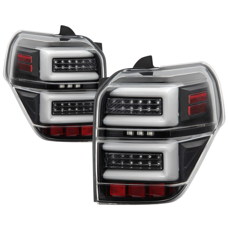 Spyder Toyota 4Runner 10-14 LED Tail Lights - Sequential Turn Signal - Black ALT-YD-T4R10-SEQ-BK 5087812