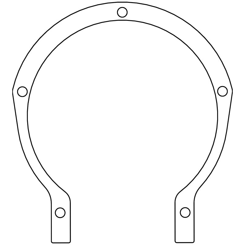 Cometic Gasket Cometic Ford Flathead V8 8BA/8CM .015in Fiber Timing Cover Gasket - 1948-1953 C15135