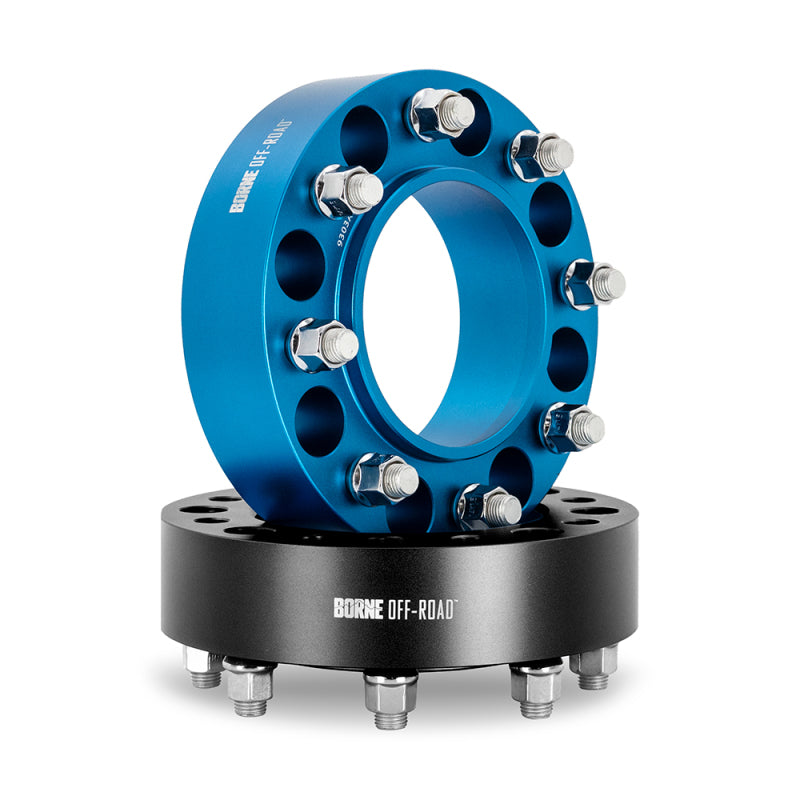 Borne Off-Road Wheel Spacers 8X165.1 121.3 50 M14 Blk BNWS-006-500BK