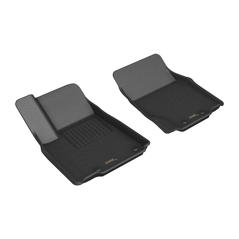 3D MAXpider 22- Jeep Grand Cherokee Front Floor Liner Black L1JP02711509