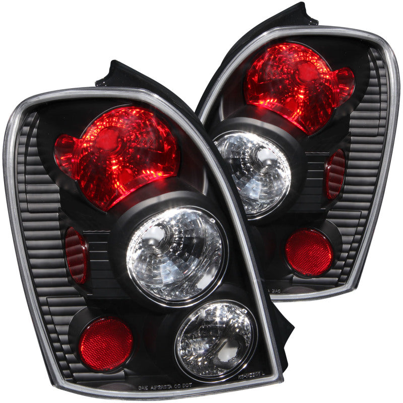 Anzo 2002-2003 Mazda Protege 5 Taillights Black