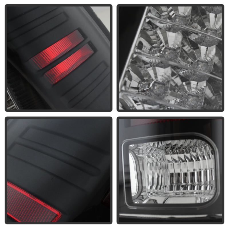 Spyder Dodge Ram 1500 13-14/Ram 2500 13-14 LED Tail Lights LED Model only - Blk ALT-YD-DRAM13-LED-BK 5077530