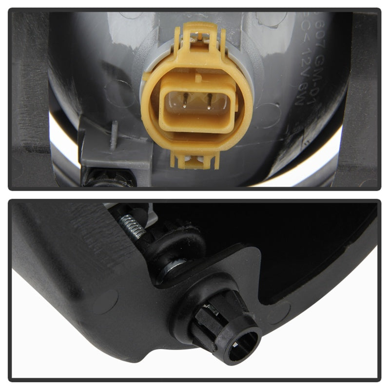 Spyder Ford Eacape 2007-2012 OEM Fog Lights w/Universal Switch- P19W(Included) - Clear 5086426