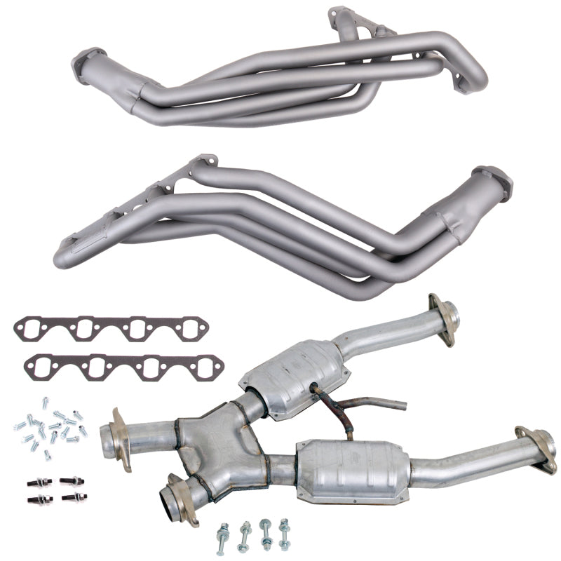 BBK 94-95 Ford Mustang 5.0L 1-5/8 Long Tube Headers w/High Flow Catted X-Pipe (Ti Ceramic) 15192
