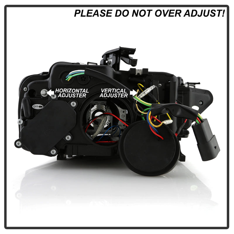 Spyder 13-16 Audi A4/S4 HID Model Only Projector Headlights - Black PRO-YD-AA413HIDSI-BK 5088338