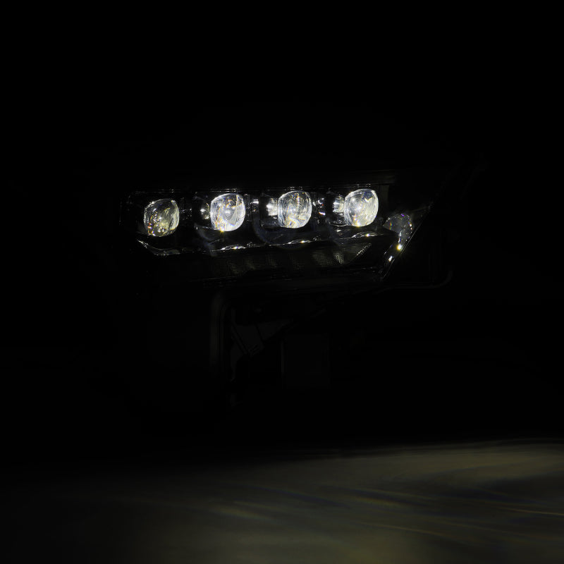 AlphaRex 22-23 Toyota Tundra NOVA-Series Headlights Alpha-Black w/Amber DRL - Req 810029 OR 810030 880871 *Discontinued