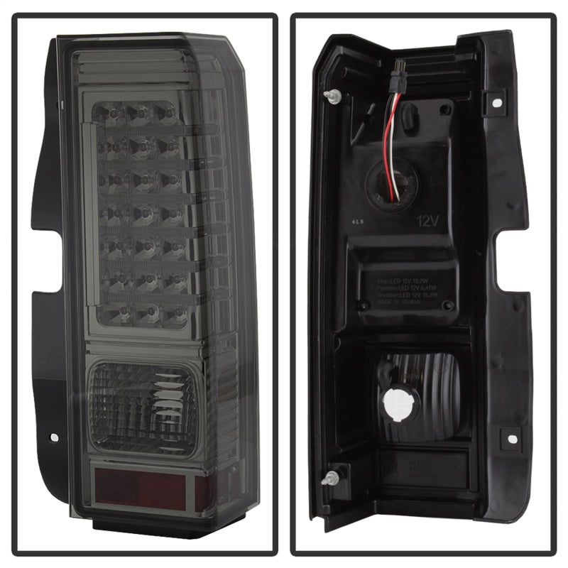 SPYDER Xtune Hummer H3 06-09 ( Non H3T ) LED Tail Lights Smoke ALT-ON-HH306-LED-SM 5013064