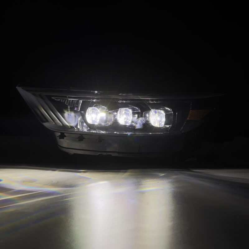 AlphaRex 15-17 Ford Mustang NOVA LED Proj HL Alpha-Black w/Activ Light/Seq. Signal + Switchback DRL 880114 *Discontinued