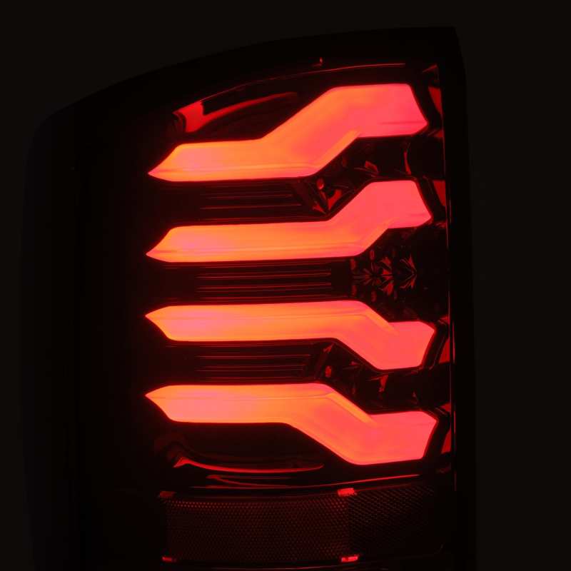 AlphaRex 14-18 Chevrolet Silverado 1500 PRO-Series LED Tail Lights Jet Black 620010 *Discontinued