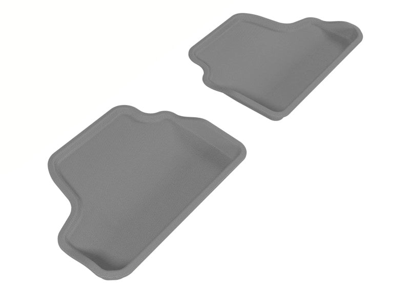 3D MAXpider 2007-2013 BMW 3 Series E93 Kagu 2nd Row Floormats - Gray L1BM02421501