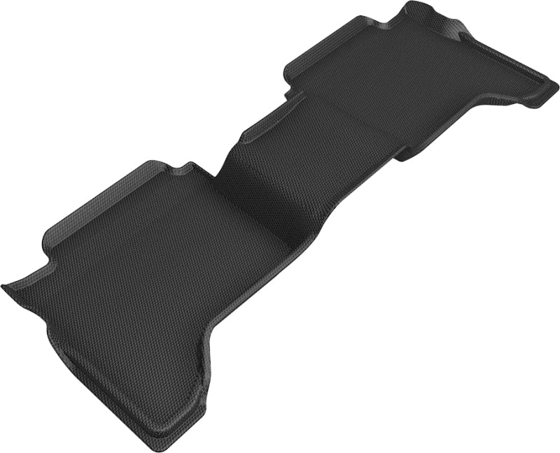 3D MAXpider 2019-2020 Ford Ranger Supercrew Kagu 2nd Row Floormats - Black L1FR05021509