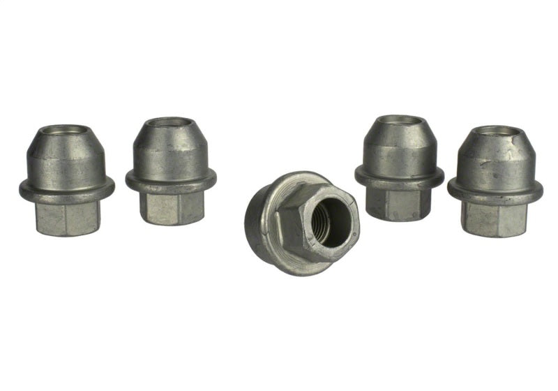 Ford Racing 05-14 Mustang 1/2in -20 Thread Cone Seat Open Lug Nut Kit (5 Lug Nuts) M-1012-H