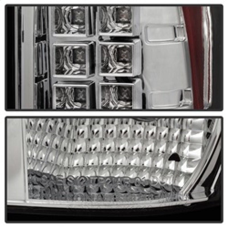 Spyder Chevy Avalanche 02-06 LED Tail Lights Chrome ALT-YD-CAV02-LED-C 5001078