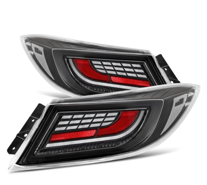 AlphaRex 22-24 Toyota GR86 LUXX LED Taillights Alpha-Black 675040 *Discontinued