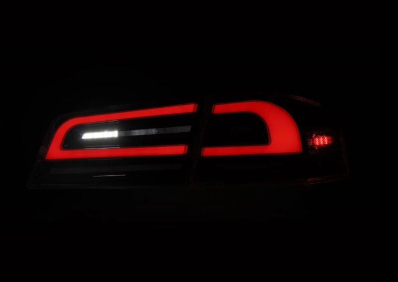 AlphaRex 12-21 Tesla Model S LUXX-Series LED Tail Lights - Alpha-Black 601110 *Discontinued