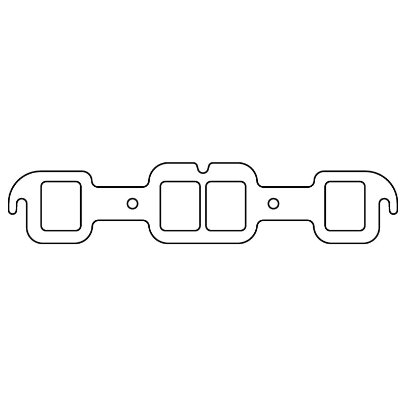 Cometic Gasket Cometic Oldsmobile 400/425/455 .094in HTG Exhaust Gasket Set - 1.920in x 1.550in Rectangular Ports C15330HTG