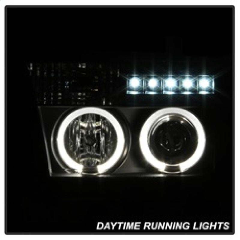 Spyder Toyota Tundra 07-133 Projector Headlights LED Halo LED Blk PRO-YD-TTU07-HL-BK 5012029
