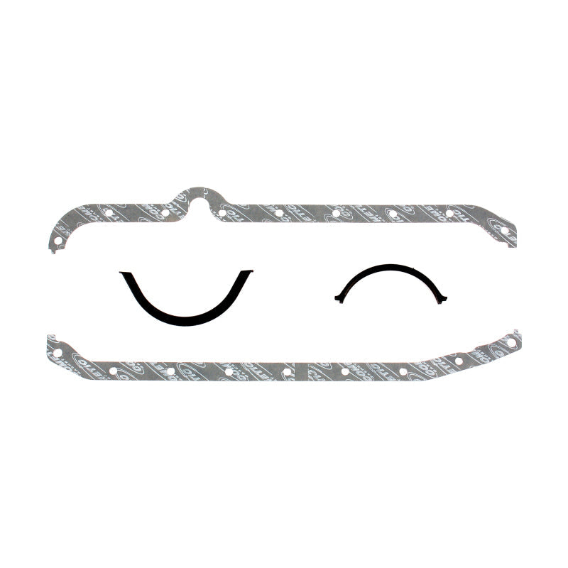 Cometic Gasket Cometic Chevrolet Gen-1 Small Block V8 Oil Pan Gasket Kit - No Dipstick Hole - Thick Front Seal C5294-NDS
