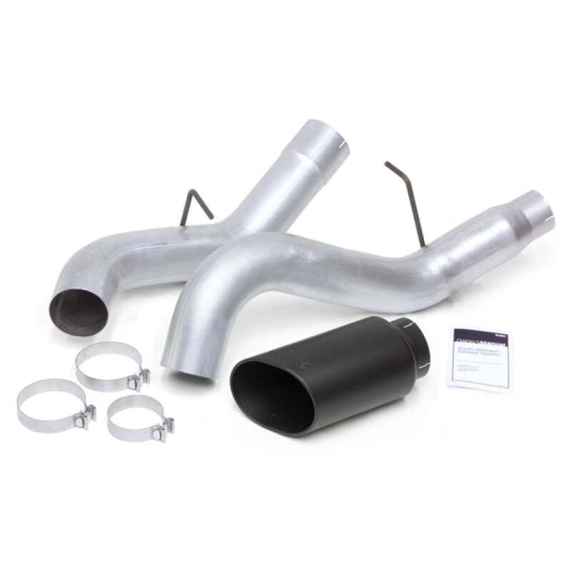 Banks Power 11-15 Chevrolet Silverado 6.6L LML 5in Monster Exhaust w/ SideKick S/S Black Tip 48998-B