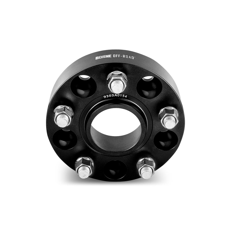Borne Off-Road Wheel Spacers - 5x127 - 71.6 - 45mm - M14 - Black BNWS-003-450BK