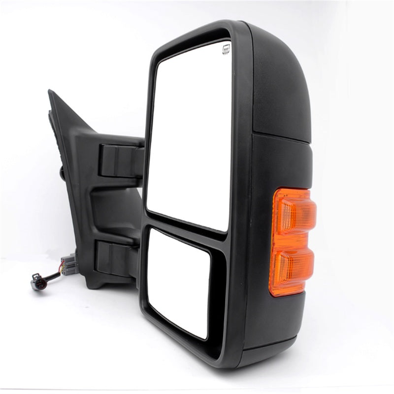 SPYDER Xtune Pair G2 Ford Superduty 99-07 Heated Amber Signal Telescoping Mirrors MIR-FDSD99S-G2-PW-AM-SET 9935459