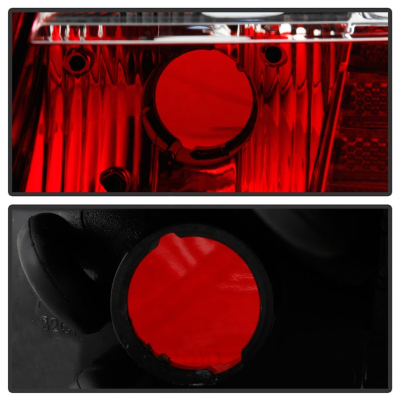 SPYDER Xtune Porsche 911 996 ( Non 4S. Turbo. GT3 ) 99-04 LED Tail Lights Red Clear ALT-ON-P99699-LED-RC 5013132