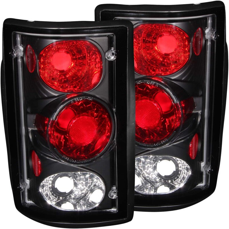 Anzo 2000-2005 Ford Excursion Taillights Black