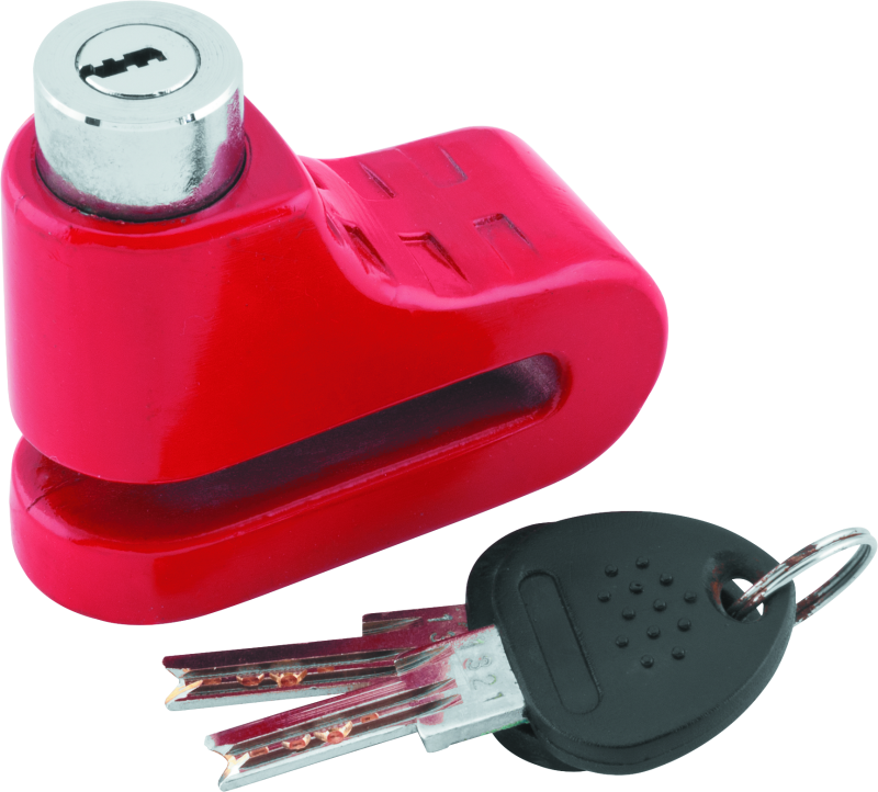 BikeMaster Bully Lock Disc Lock 5.5mm - Red 132246